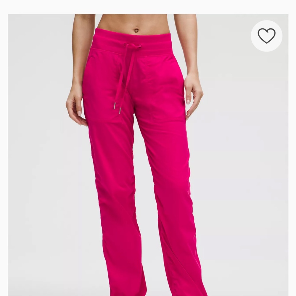lululemon athletica Hot Pink Track Pants